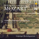 Leipziger Streichquartett - Mozart: Early String Quartets 3 (CD)