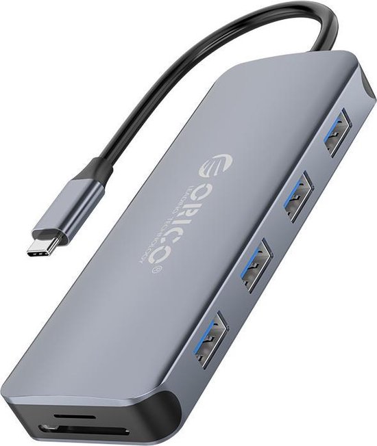 Lecteur de carte USB 3.0 6 en 1 - Gris - Orico