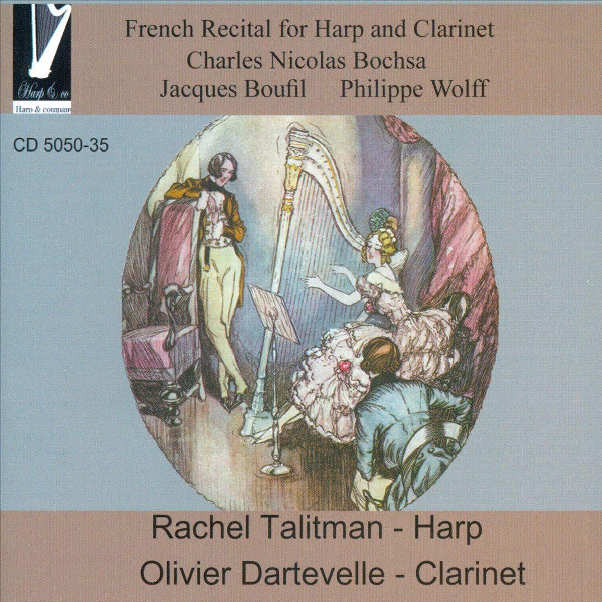 French Recital for Harp and Clarinet