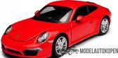 Porsche 911 Carrera S (Rood) 1/24 Rastar - Modelauto - Schaalmodel - Model auto - Miniatuurautos - Miniatuur auto