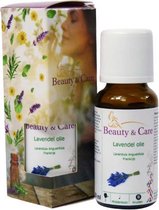 Beauty & Care - Lavendel olie - 20 ml - Etherische olie - Natuurlijk - geschikt voor Aroma diffuser