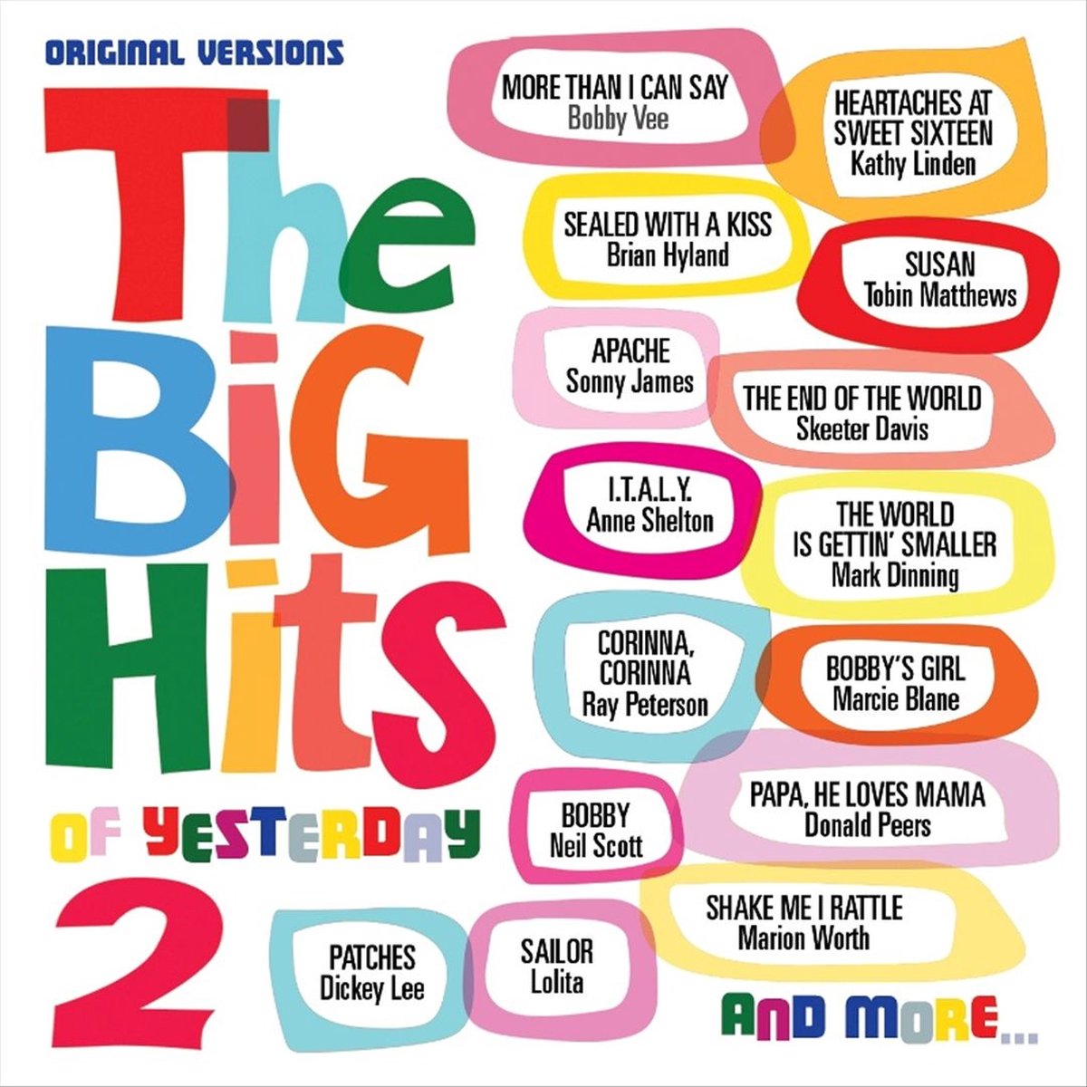 Big Hits of Yesterday, Vol. 2