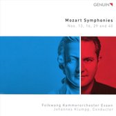 Wolfgang Amadeus Mozart: Symphonies Nos. 13. 16. 29 And 40