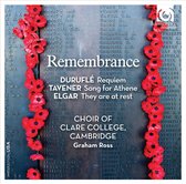 Choir Of Clare College Cambridge & - Remembrance