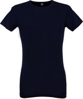 Alan Red - Ottawa T-shirt Stretch Navy (2Pack) - Heren - Maat XL - Body-fit