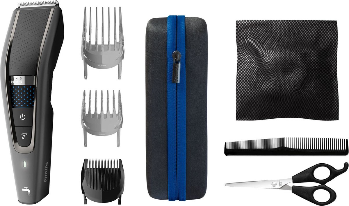Philips Serie 7000 HC7650/15 - Tondeuse voor mannen - Zwart/Grijs op Prijzenvolger.com