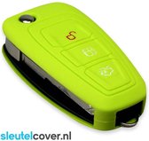 Housse de clé Ford - Vert citron / Housse de clé en silicone / Housse de protection pour clé de voiture