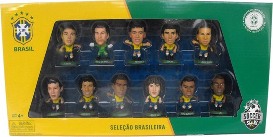 Soccerstarz - Brazil 11 player team pack South America /Figures