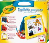 Crayola - Tekenezel Tafelmodel, Bureau Krijtbord met Dubbel Oppervlak, Leeftijd 3+