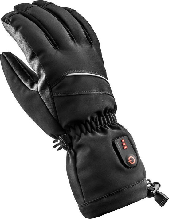 Verwarmde Handschoenen met oplaadbare accu Maat L Unisex Zwart