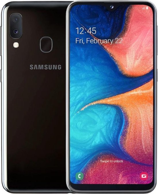 Politiek Premedicatie Beschrijving Samsung Galaxy A20e - 32GB - Zwart | bol.com