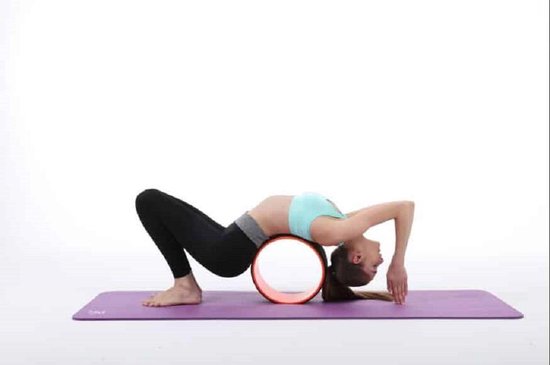 Yogawiel TPE - 32x13 - 1800 - TPE - Paars van Gymstick — afbeelding 3