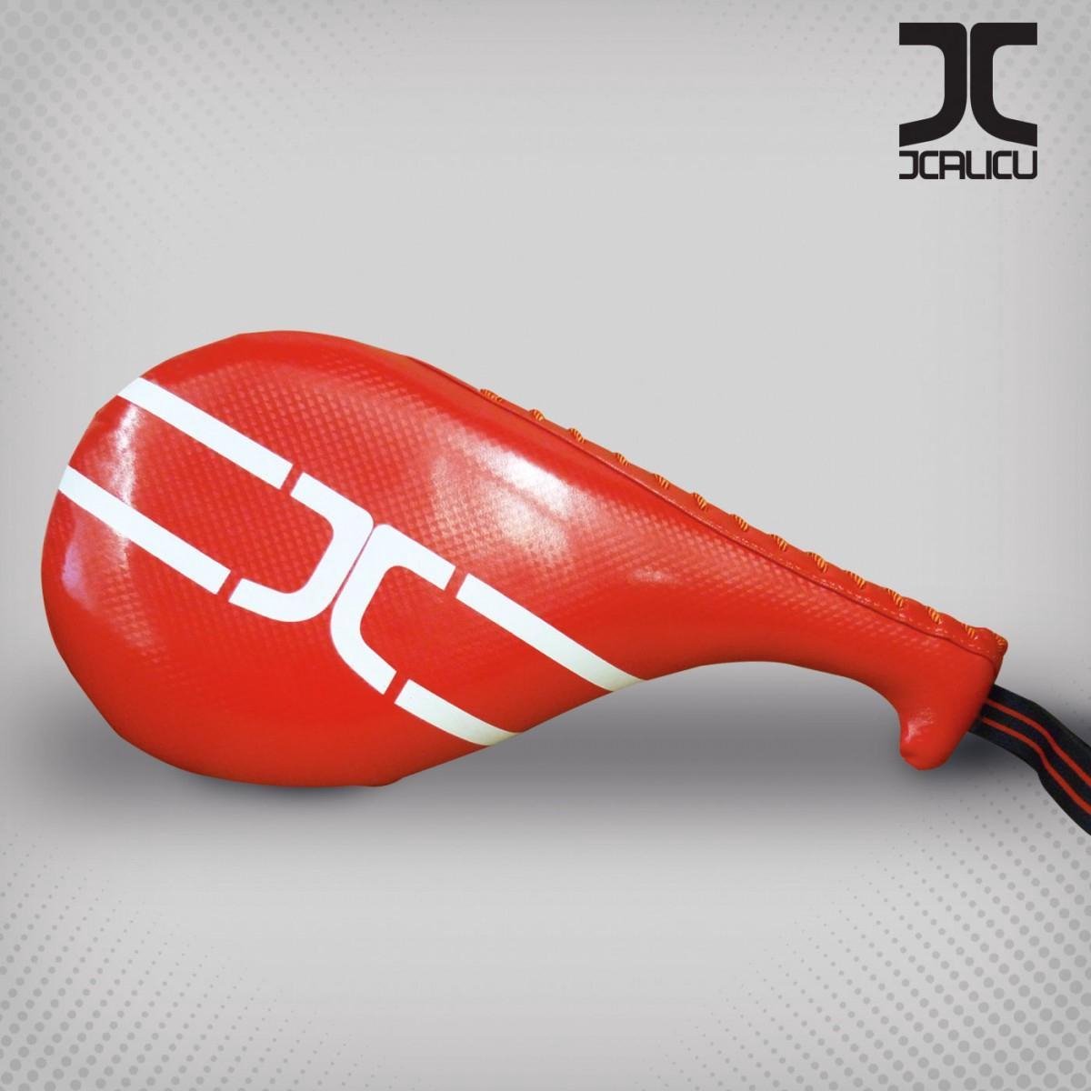 Taekwondo handpad (single target mitt) JC | Rood (Maat: Regular)
