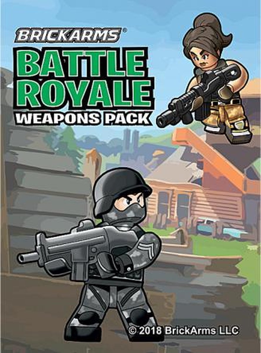 Brickarms XVR-YT SMG Weapon for Mini-figures NEW 