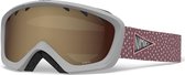 Giro Skibril - Unisex - grijs/roze