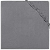 Jollein Hoeslaken jersey boxmatras - 75x95cm - dark grey