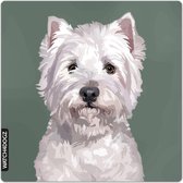 West Highland white terrier waakbord