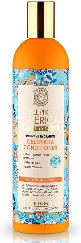 Siberica Professional - Oblepikha Conditioner Buckthorn Conditioner For Normal Hair And Dry 400Ml