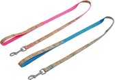 Leash cork pink 100 cm 18 mm