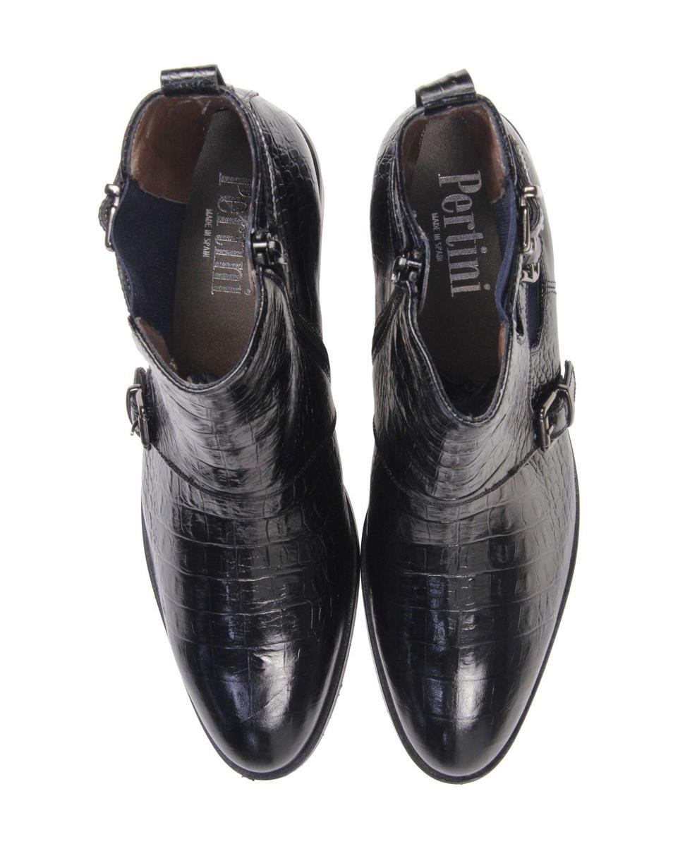 Pertini Vrouwen Enkellaarsjes - 16432 - Blauw - Maat 36 | bol.com