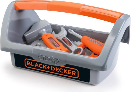 verschijnen fictie Buitenshuis Smoby Black & Decker box + 6 tools | bol.com