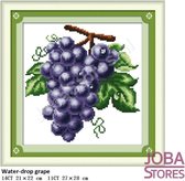 Borduur Pakket "JobaStores®" Fruit 03 11CT voorbedrukt (27x28cm)