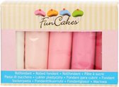 FunCakes - Rolfondant - Multipack - Roze - 5x100g