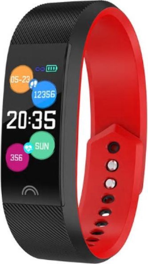 vermogen Eigenlijk component Nieuw Belesy® Smartwatch - Activity tracker - Stappenteller - Zwart |  bol.com
