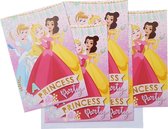 Uitnodigingen Disney Prinsesjes 5 stuks