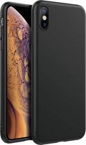 Luxe Back cover voor Apple iPhone XR - Zwart - TPU Case - Siliconen Hoesje
