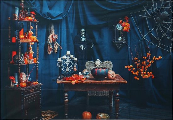 aquarel muur doek Props Halloween Party | bol.com