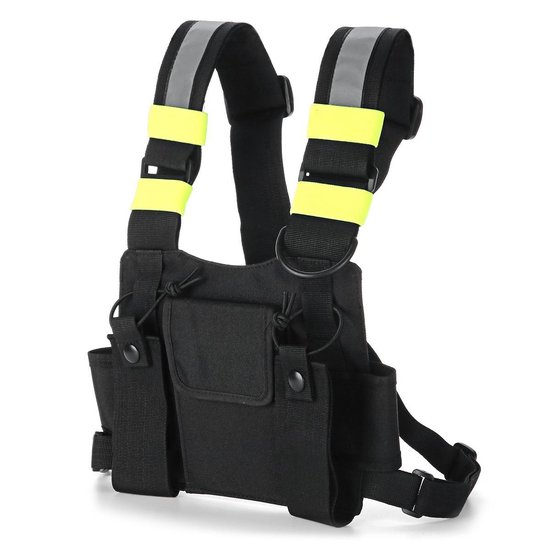 Durable Harnais poitrine sac Talkie-Walkie poitrine Pack pour outdoor sécurité travail 