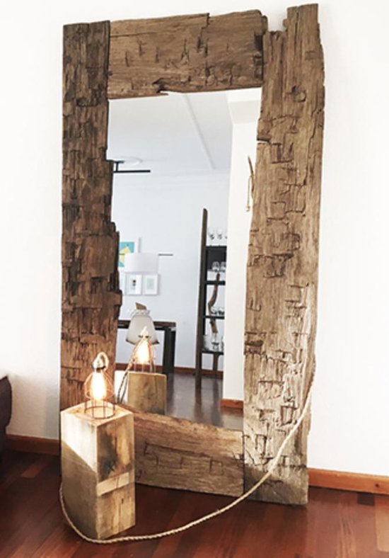 Grand miroir en bois | Thomas Wood | bol