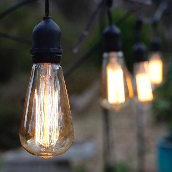 motto uitspraak eeuwig 2 stuks Vintage Edison Licht Bulb Dimbaar | Retro Filament Lamp | 40 Watt  E27... | bol.com