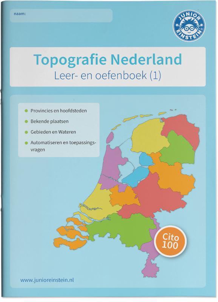 bol.com | Deel 1 - Topografie Nederland | 9789493128378 | Boeken