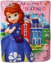 Disney Sofia the Princess fleece deken 120 x 140 cm