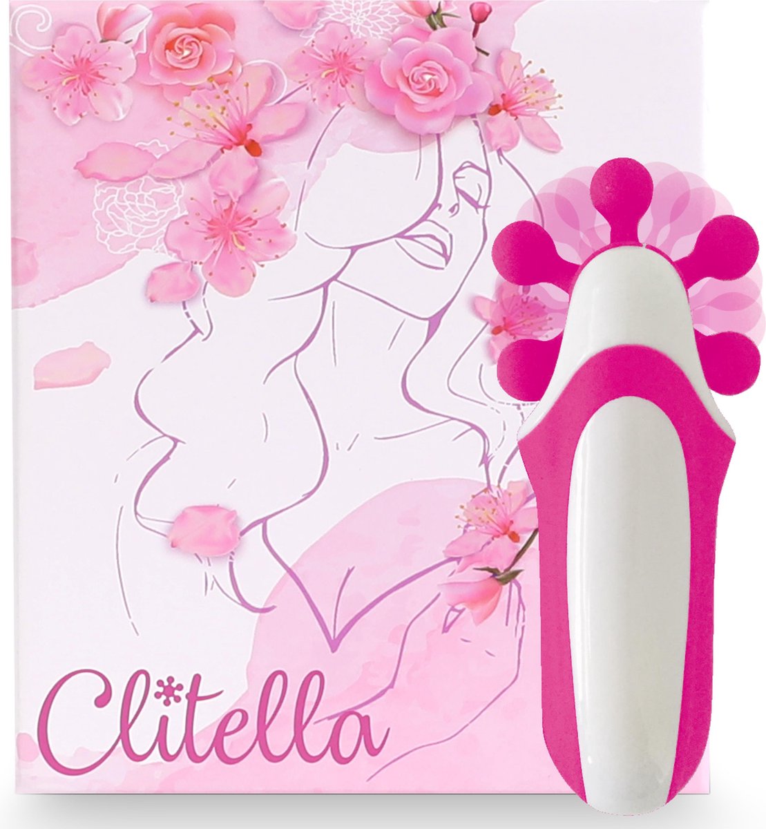 Goedkoopste FeelzToys Clitella - Clitoris Vibrator - Roze