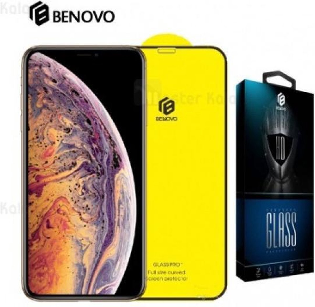 Benovo Full HD Glasfolie/Tempered Glass van zeer hoge kwaliteit geschikt voor Apple iPhone 7/8/SE (2020)/SE (2022)