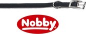 Nobby halsband zwart 39-49 x 2 cm - 1 st
