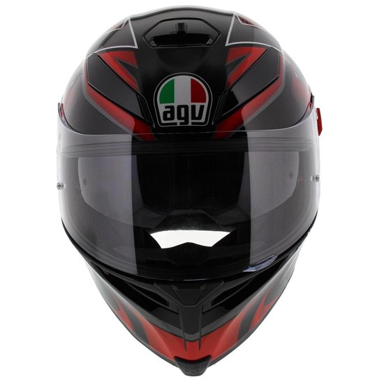Agv K-5 S Hurricane 2.0 Zwart Rood Integraalhelm - Motorhelm - Maat S |  bol.com