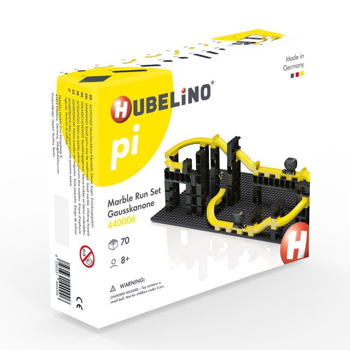 Hubelino Pi onderdelenset 70 dlg kanon