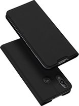 Dux Ducis Skin Pro Case - Motorola Moto E6 Plus Hoesje - Zwart