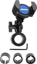 Roadvise Premium Aluminum Motorcycle Handlebar Phone Mount