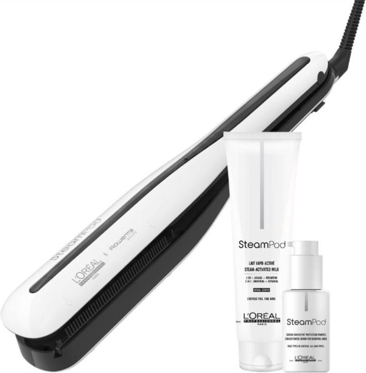 mat Peuter waarom niet L'Oréal Steampod 3.0 - Set fijn haar - Wit | bol.com