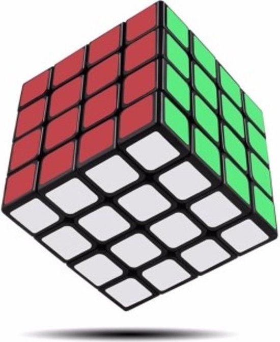 Thumbnail van een extra afbeelding van het spel 2x puzzelkubus voordeel pack - Breinbreker Revenge 4x4 + Breinbreker| kubus (3X3) - QIYI Cube