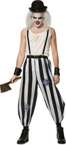 Karnival Costumes Kostuum Killerclown Heren Polyester 6-delig Maat L