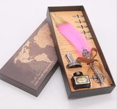Vintage stijl kalligrafie vulpen - met inkt en 5 extra tips