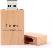 Laura naam kado verjaardagscadeau cadeau usb stick 32GB