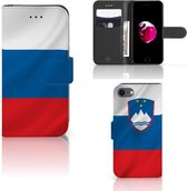 Bookstyle Case hoesje iPhone 7 | 8 Slovenië