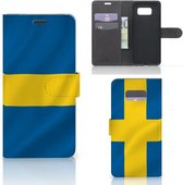 Bookstyle Case Geschikt voor Samsung Galaxy S8 Plus Zweden